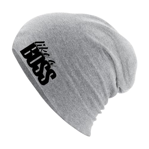 Huuraa Mütze Like a Boss Spruch Geschenk Heather Grey Like a Boss Accessoire von Huuraa