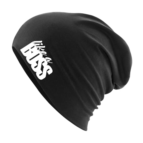 Huuraa Beanie Like a Boss Spruch Geschenk Black Like a Boss Präsent von Huuraa