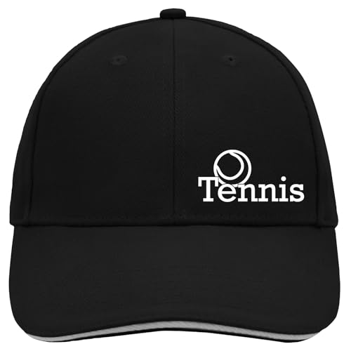 Huuraa Cappy Mütze Tennis Ball Geschenk Black/Light Grey Tennis Präsent von Huuraa