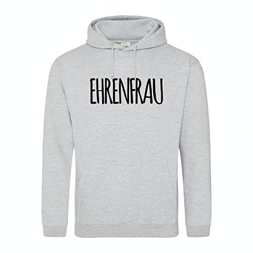 huuraa Unisex Hoodie Ehrenfrau Jugendwort Pullover Vegan Größe 3XL mit Jugendwort Motiv Geschenk Idee für Freunde und Familie von huuraa