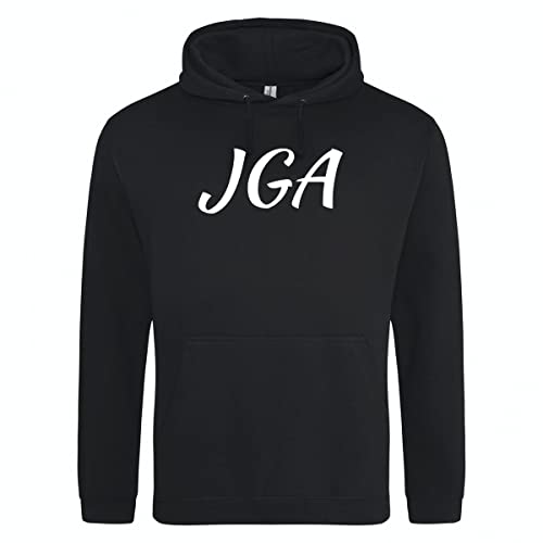 huuraa Unisex Hoodie JGA Junggesellenabschied Pullover Vegan Größe XL mit Motiv für die Party vor der Hochzeit Geschenk Idee für Freunde und Familie von huuraa