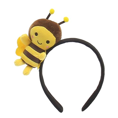 Bienen-Halloween-Stirnband für Damen und Mädchen, tägliches Tragen, Halloween, Party, Kostüm, Cosplay, Haar-Accessoires für Frauen, Mädchen, Hochzeit von huwvqci