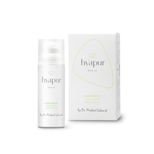 hyapur ® - GREEN BODY & HAIR Handcreme by Dr. Lehnert, 50ml mit Hyaluron - für geschmeidig-weiche Hände von hyapur