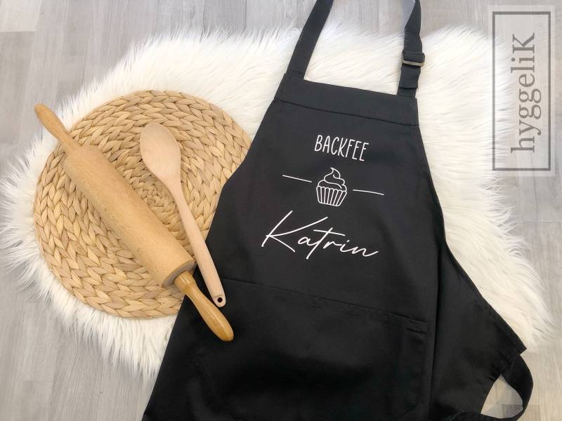 Personalisierte Kochschürze | Backschürze Grillschürze Geschenk Weihnachten Geburtstag Muttertag von hyggeliKShop