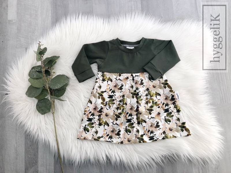 Tunikakleid | Baby Mädchen Apple Tree Blossom Gr.56-116 von hyggeliKShop