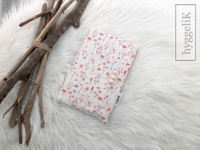 U Heft Hülle | Impfpass Watercolour Flowers Personalisiert von hyggeliKShop