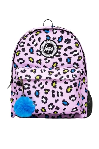 Hype Mädchen Leopard Rucksäcke, Flieder von hype