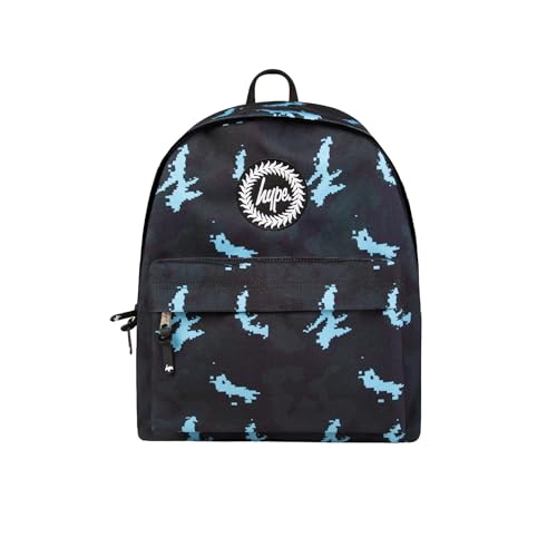 hype Unisex Kinder Black Didgie Tech Camo Rucksack von hype