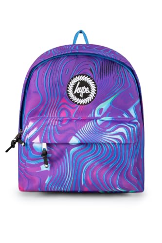 hype Unisex Kinder Fliederfarbene Dampfwelle Rucksack, Multi Lilac Vapour Wave von hype