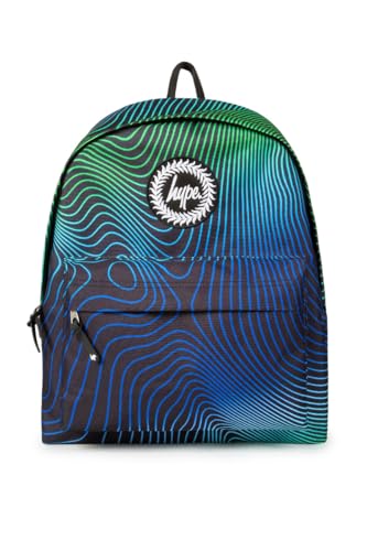 hype Unisex Kinder Multi Electric Wave Rucksack von hype