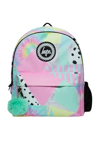 hype Unisex Kinder Pastel Rucksack, Multi-Pastell-Collage von hype