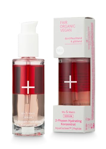 i+m® 2-Phasen Hydrating Konzentrat 30ml · Feuchtigkeitsserum & Regenerationsöl für Gesicht · Bio Gesichtspflege mit Hyaluron & Aloe Vera · Hautpflege für Damen und Herren · Vegan von i+m Naturkosmetik