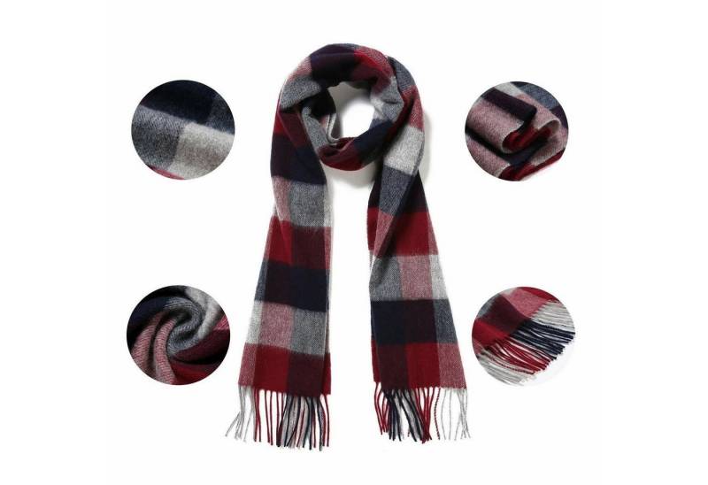 i + k Wollschal Premium Merino-Wollschal-Tuch in Geschenkbox - Unisex 30x180cm, (Geschenk-Set, 1x Schal in edler Geschenkverpackung), Weich, warm und vielseitig für jeden Anlass, in Geschenkbox. von i + k