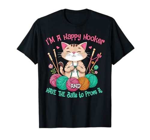 Katze häkeln lustig ich Bin eine glückliche Nutte und Habe die Bälle Frauen T-Shirt Katze häkeln lustig ich Bin eine glückliche Nutte und Habe die Bälle Frauen T-Shirt von i am a happy hooker crochet cat