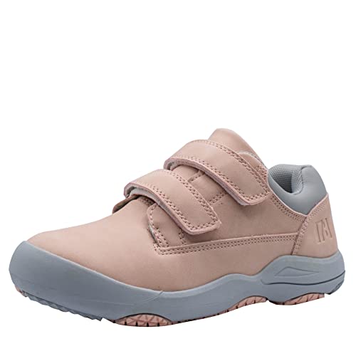 i78 Kinder Wanderschuhe Chelsea Stiefeletten Classic boots Jungen Mädchen Outdoor Abenteuer Atmungsaktive Sport Schuhe (Pink Classic Low, 34) von i78