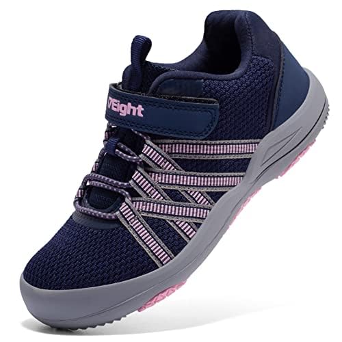 i78 Kinderschuhe Turnschuhe Jungen Mädchen Trekking Wanderschuhe rutschfest Laufschuhe Running Sneaker Sports  Schuhe (NavyHobby,Numeric_32) von i78