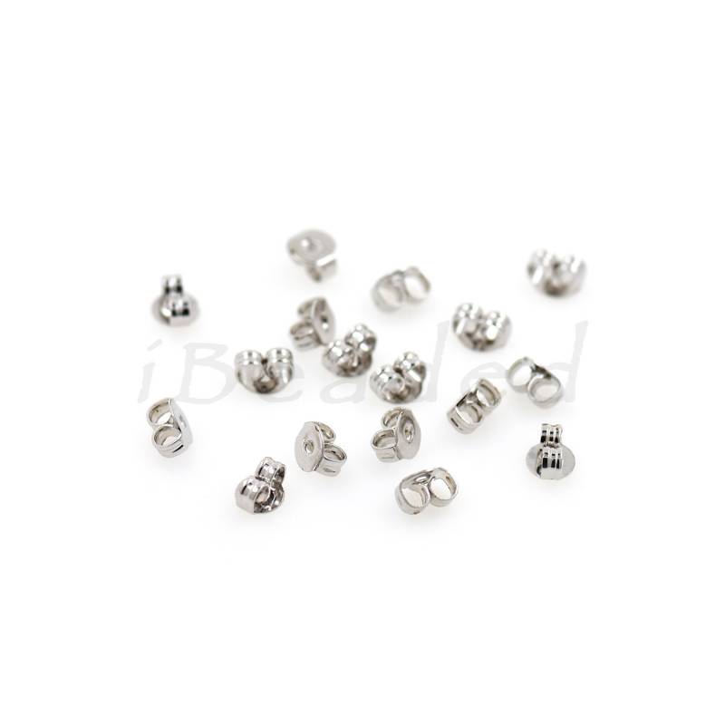Schmetterling Ohrring Zurück, Ohrringe Stopper Finden, Ohrring-Stecker Für Die Schmuckherstellung 10Pcs/20Pcs/30Pcs von iBeaded