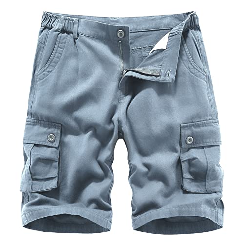 iCKER Herren Cargo Shorts Camouflage Freizeit männer Kurze Hose Lose Fit Baumwolle Bermuda Camo Shorts Sommer von iCKER