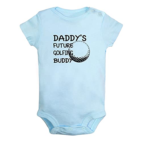 iDzn Daddy's Future Golfing Buddy Lustige Strampler, neugeborene Baby bodys, Säugling Overalls, 0-24 Monate Kinder-Outfits, Kleinkind-Kleidung von iDzn