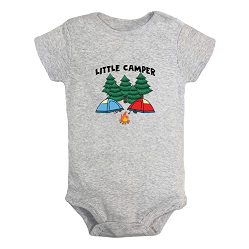 iDzn Little Camper Lustige Strampler, neugeborene Baby bodys, Säugling Overalls, 0-24 Monate Kinder-Outfits, Kleinkind-Kleidung von iDzn