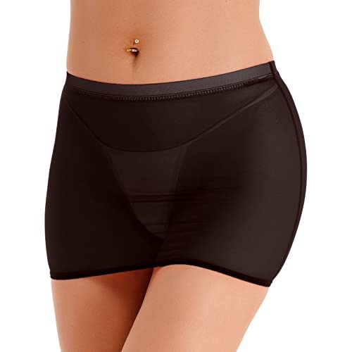 iEFiEL Damen Minirock Einfarbig Bodycon Mini Rock Figurbetont Stretch Bleistiftrock Low Waist Club Kleid Kurz X Schwarz Transparente L iEFiEL Damen Minirock Einfarbig Bodycon Mini Rock Figurbetont Stretch Bleistiftrock Low Waist Club Kleid Kurz X Schwarz Transparente L von iEFiEL