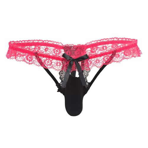 iEFiEL Herren Sissy Unterwäsche Transparent G-String Spitze Unterhosen Kurz Wäsche Mini Slips Mesh Lingerie Sissy Dessous Schwarz Einheitsgröße iEFiEL Herren Sissy Unterwäsche Transparent G-String Spitze Unterhosen Kurz Wäsche Mini Slips Mesh Lingerie Sissy Dessous Schwarz Einheitsgröße von iEFiEL