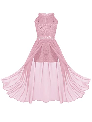 iEFiEL Sweet Prinzessin Lace Blumenmädchenkleider für Hochzeits Brautjungfern Mädchen Kleid Festlich Kinder Overall Jumpsuit Gr. 104-176 Rosa 128 iEFiEL Sweet Prinzessin Lace Blumenmädchenkleider für Hochzeits Brautjungfern Mädchen Kleid Festlich Kinder Overall Jumpsuit Gr. 104-176 Rosa 128 von iEFiEL
