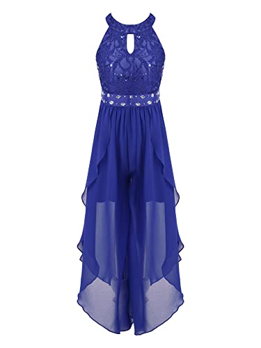 iEFiEL Sweet Prinzessin Lace Blumenmädchenkleider für Hochzeits Brautjungfern Mädchen Kleid Festlich Kinder Overall Jumpsuit Gr. 104-176 Za Royal Blau 140 iEFiEL Sweet Prinzessin Lace Blumenmädchenkleider für Hochzeits Brautjungfern Mädchen Kleid Festlich Kinder Overall Jumpsuit Gr. 104-176 Za Royal Blau 140 von iEFiEL
