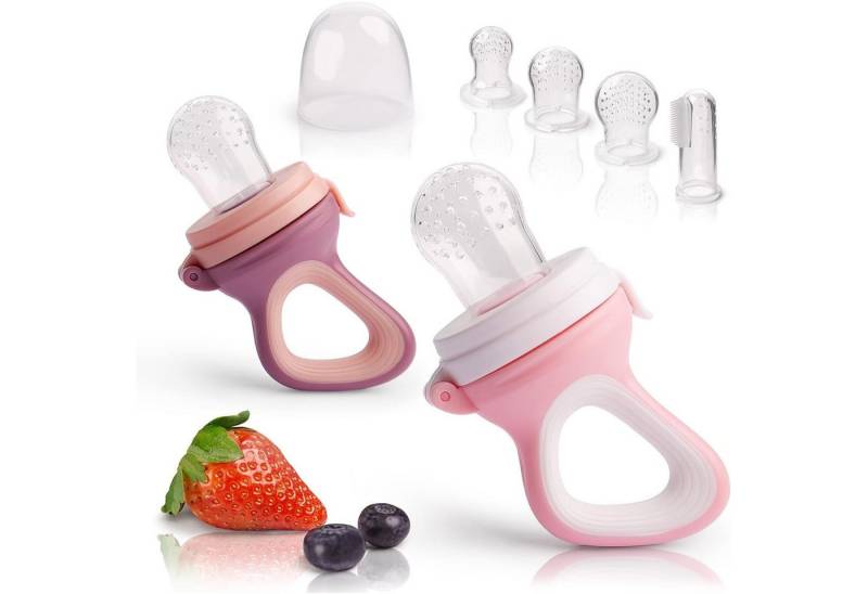 iFancy Beißring iFancy 2 fruit teats for babies & toddlers + 6 replacement teats in 3 von iFancy