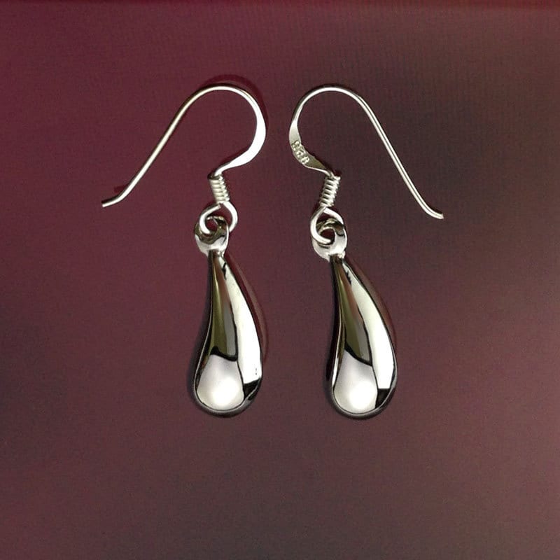 925 Sterling Silber Amor's Teardrop Ohrringe/Baumeln Ohrringe/Hochglanz Poliert/Träne Ohrringe 925 Sterling Silber Amor's Teardrop Ohrringe/Baumeln Ohrringe/Hochglanz Poliert/Träne Ohrringe von iGiftJewelry