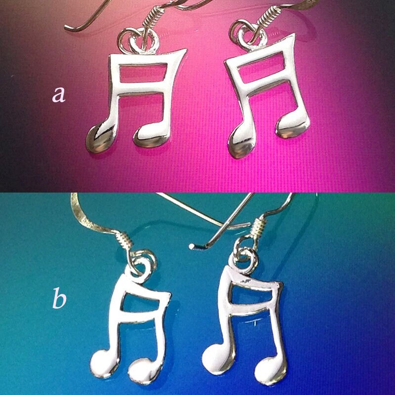 925 Sterling Silber Musiknote Ohrringe/Musikliebhaber Schmuck Ohrhänger Hakenohrringe 925 Sterling Silber Musiknote Ohrringe/Musikliebhaber Schmuck Ohrhänger Hakenohrringe von iGiftJewelry