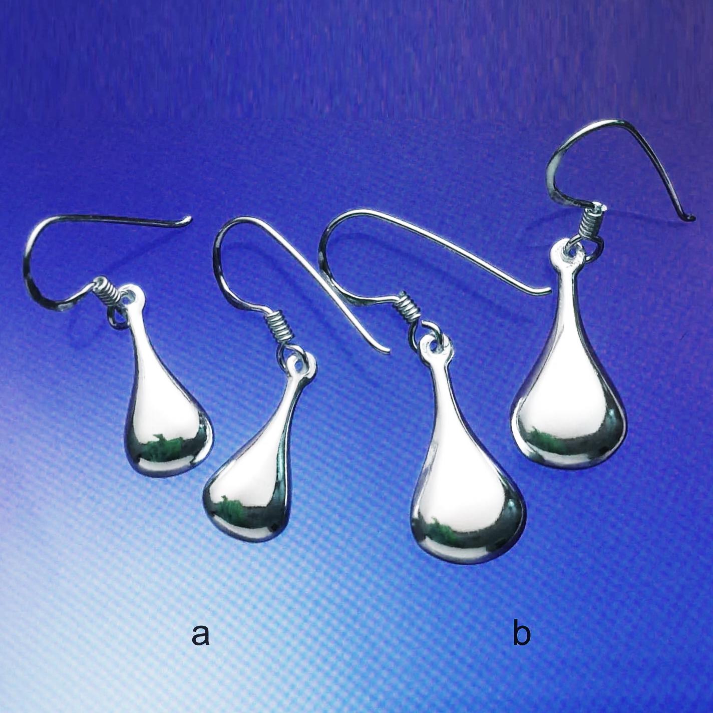 925 Sterling Silber Teardrop Ohrringe/Hochglanzpolitur Tear Drop Ohrringe-Wassertropfen Tröpfchen 925 Sterling Silber Teardrop Ohrringe/Hochglanzpolitur Tear Drop Ohrringe-Wassertropfen Tröpfchen von iGiftJewelry