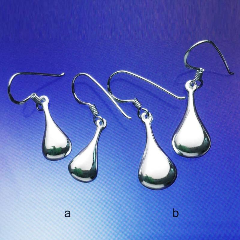 925 Sterling Silber Teardrop Ohrringe/Hochglanzpolitur Tear Drop Ohrringe-Wassertropfen Tröpfchen 925 Sterling Silber Teardrop Ohrringe/Hochglanzpolitur Tear Drop Ohrringe-Wassertropfen Tröpfchen von iGiftJewelry