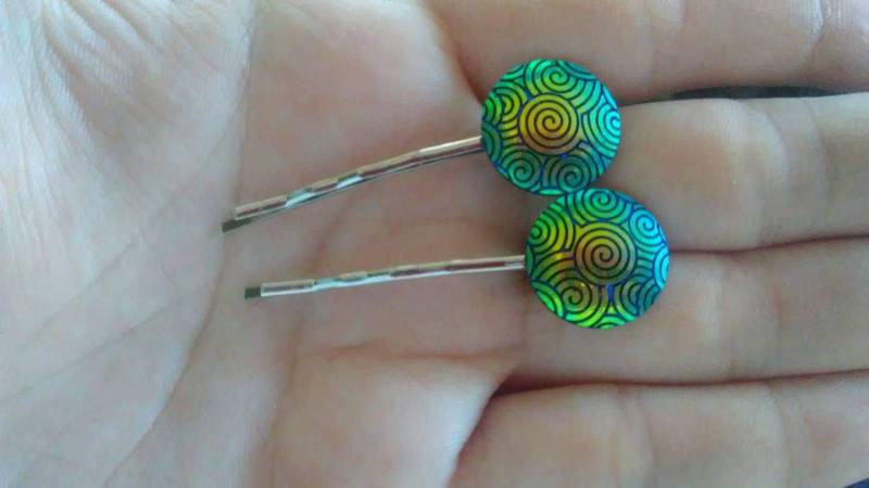 2 Swirly Haarklammern von iLLstyles