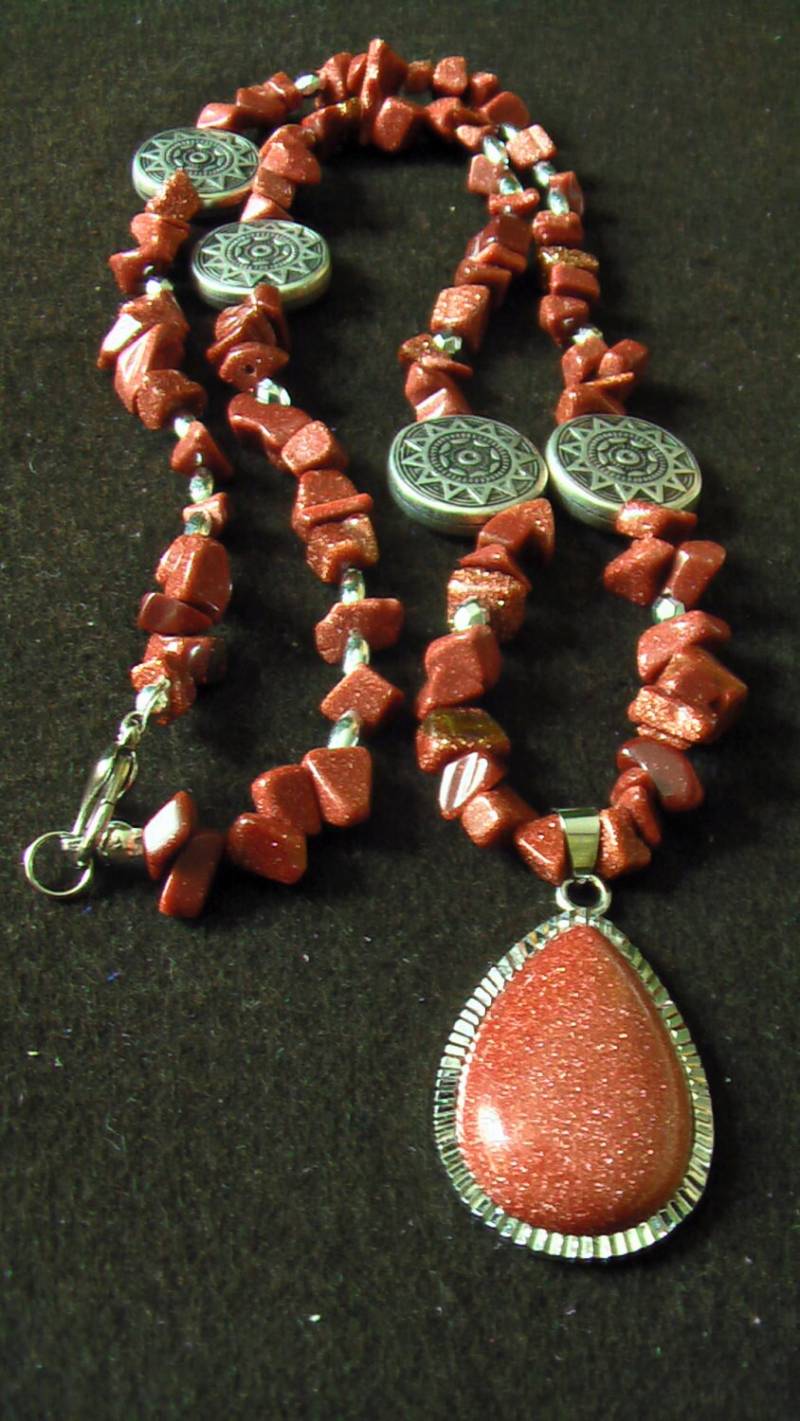 Goldstone Halskette von iLLstyles