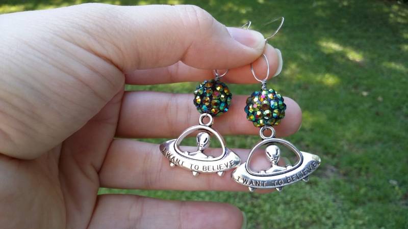 Nicht Von Dieser Welt Weltraum Galaxie, Ohrringe von iLLstyles