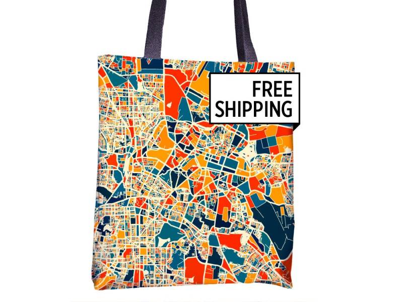 Bangalore Karte Stoffbeutel - Indien Beutel 15 X Bangalore Karte Stoffbeutel - Indien Beutel 15 X von iLikeMaps