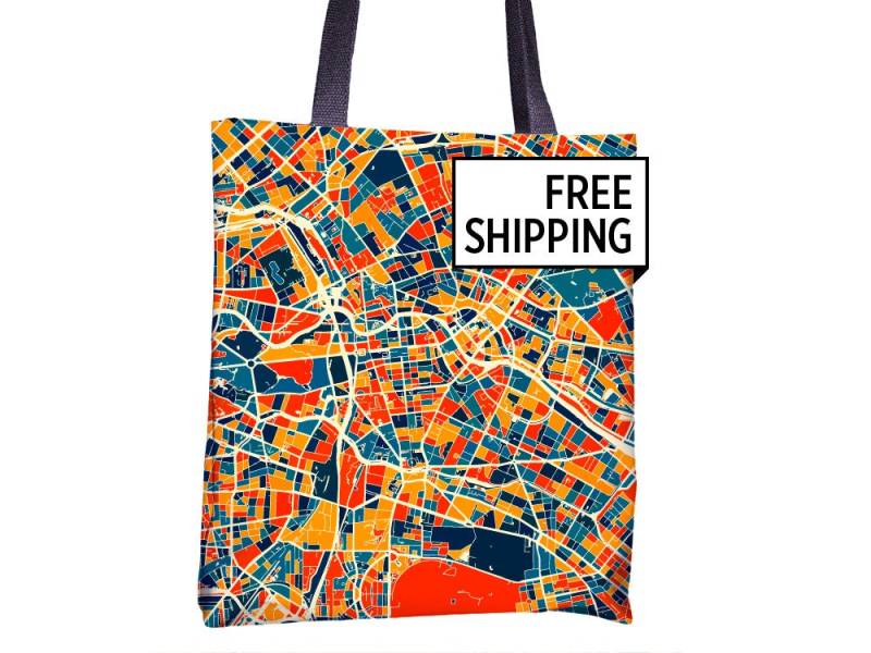 Berlin Karte Stoffbeutel - Deutschland Beutel 15 X von iLikeMaps