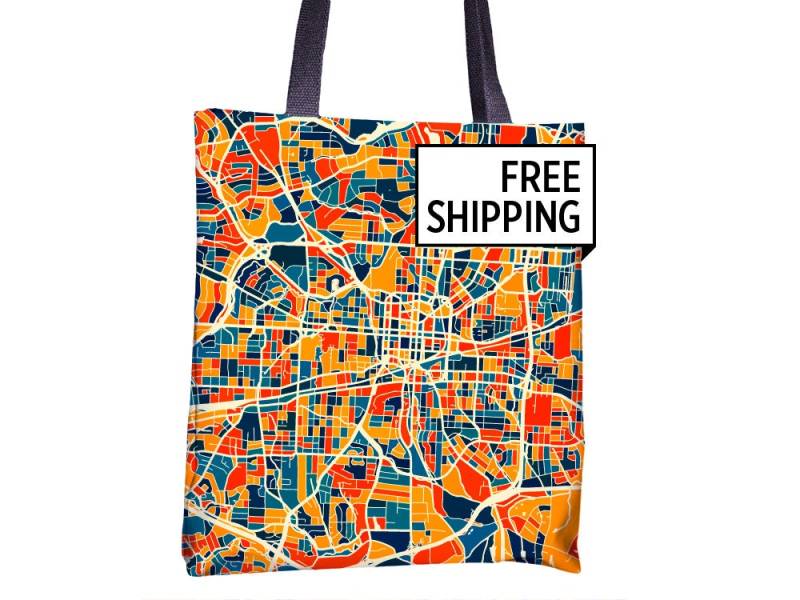 Greensboro Karte Stoffbeutel - North Carolina Beutel 15 X Greensboro Karte Stoffbeutel - North Carolina Beutel 15 X von iLikeMaps