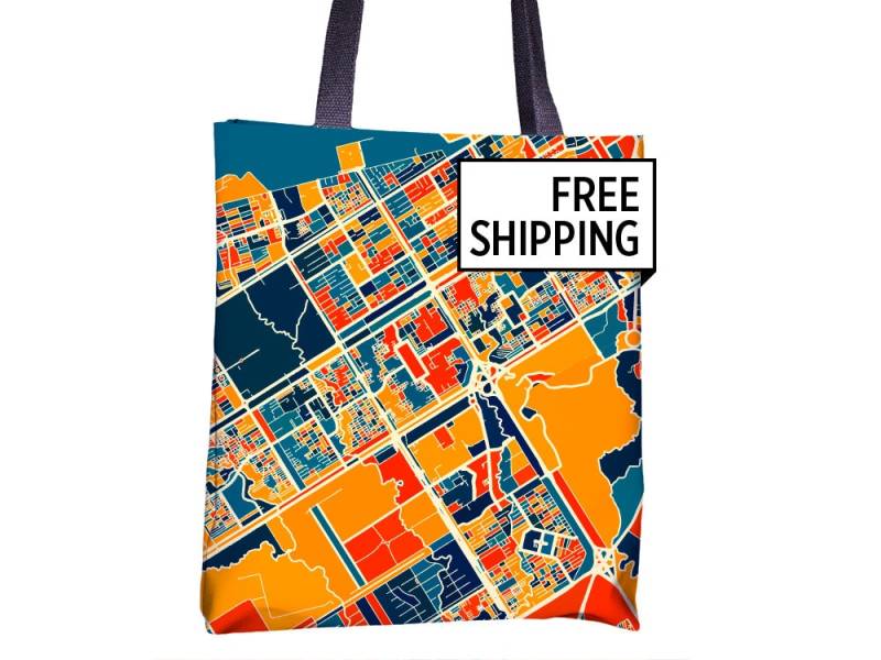 Islamabad Karte Stoffbeutel - Pakistan Beutel 15 X von iLikeMaps