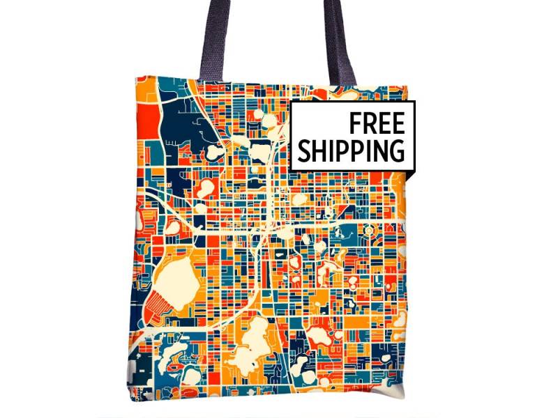 Orlando Karte Stoffbeutel - Florida Beutel 15 X Orlando Karte Stoffbeutel - Florida Beutel 15 X von iLikeMaps