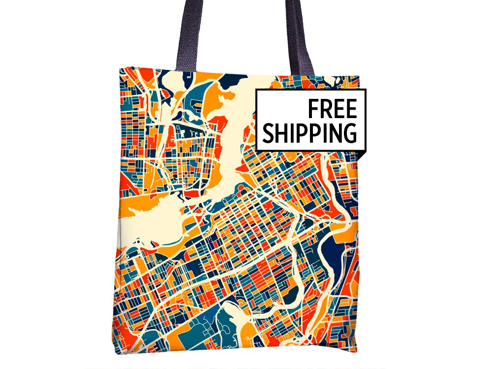 Ottawa Karte Stoffbeutel - Ontario Beutel 15 X von iLikeMaps