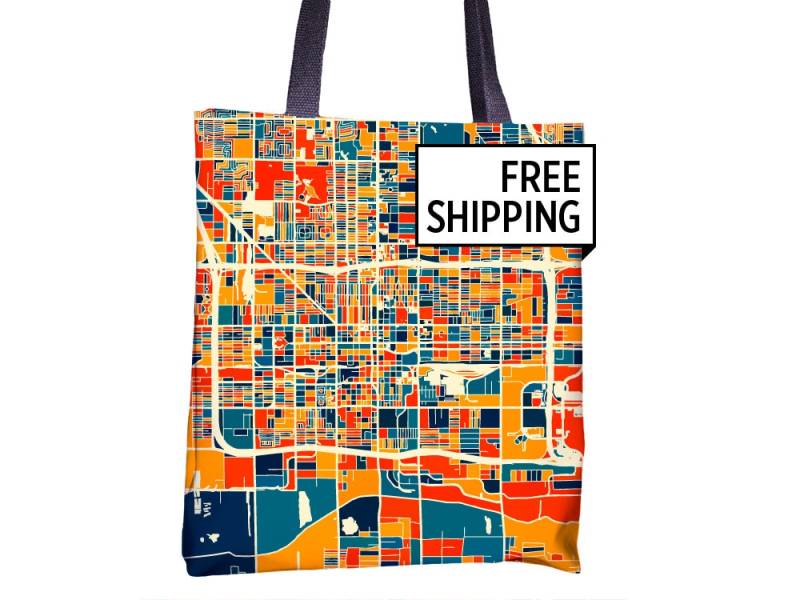 Phoenix Karte Stoffbeutel - Arizona Beutel 15 X Phoenix Karte Stoffbeutel - Arizona Beutel 15 X von iLikeMaps