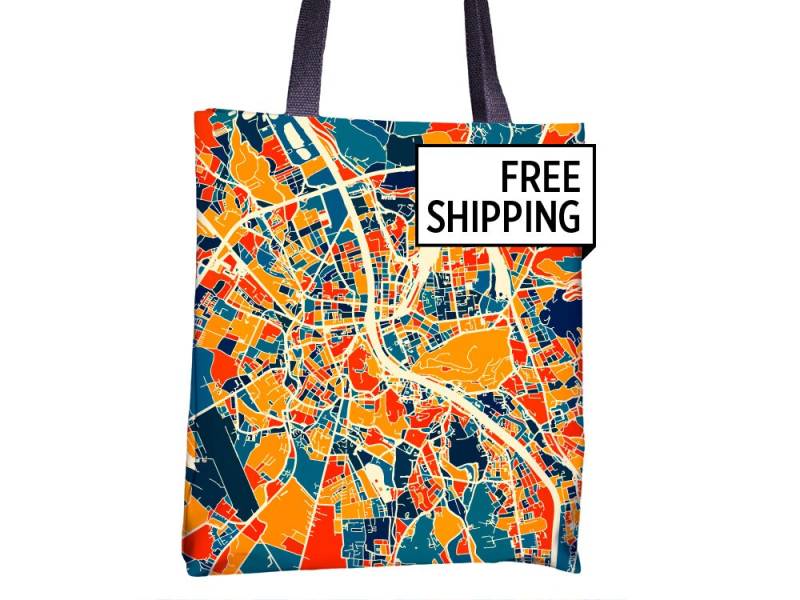 Salzburg Karte Stoffbeutel - Österreich Beutel 15 X Salzburg Karte Stoffbeutel - Österreich Beutel 15 X von iLikeMaps