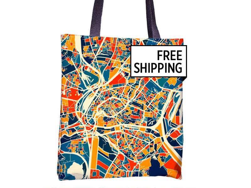 Straßburg Karte Stoffbeutel - Alsace Beutel 15 X Straßburg Karte Stoffbeutel - Alsace Beutel 15 X von iLikeMaps