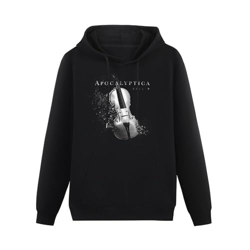 iLikeYou Apocalyptica Unisex Hooded Printed Pullover Hoodies Mens Black Sweatshirts XL von iLikeYou