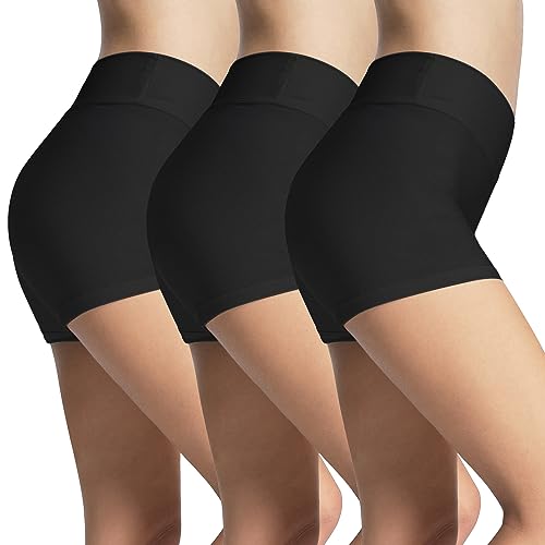 iloveSIA 3X Hotpants Laufhose Running Schwarz Shorts tanzen Yoga Boy Shorts Mädchen Shorty,M von iloveSIA