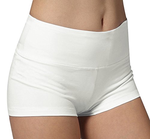 iloveSIA Kurze Sporthose Jeggings Damen Shorts Capri Hose Fitness-Sport Shorty weiß, XL iloveSIA Kurze Sporthose Jeggings Damen Shorts Capri Hose Fitness-Sport Shorty weiß, XL von iloveSIA