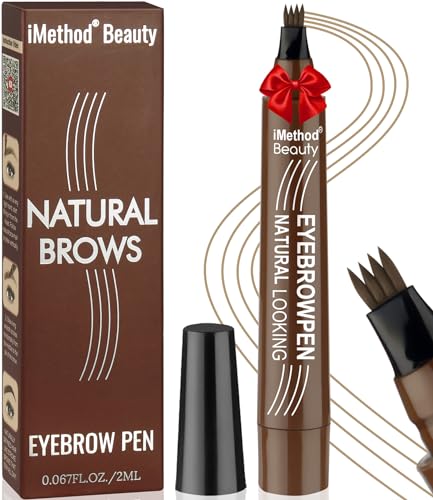 iMethod Microblading Augenbrauenstift - Eyebrow Pencil Upgrade Augenbrauen-Tattoo-Stift, Langlebig, Augenbrauen Makeup, Natural Eyebrows, Light Brown von iMethod