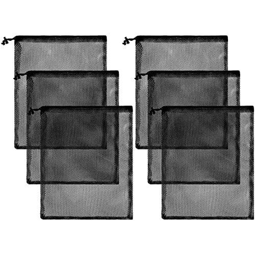 iMucci 45,7 x 61 cm 12 Stück Mesh Wäsche Kordelzug Beutel Nylon Kordelzug Turnbeutel mit Kordelverschluss von iMucci